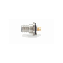 Connecteur mâle M12, 3 pol., S Encoding IP67, 3.6A, non-blindé